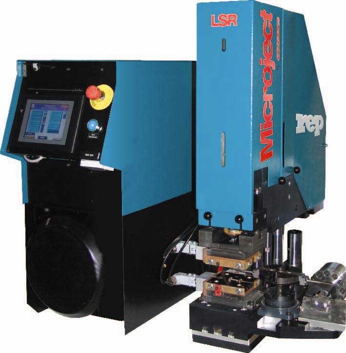 Micromachine microinjection molding for small parts or lab testing