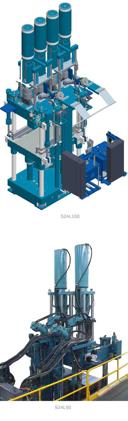 S24 Huge size Rubber Injection Press for insulator molding
