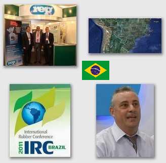 REP filiale brésilienne Rubber injection Molding machine in Brazil, South America
