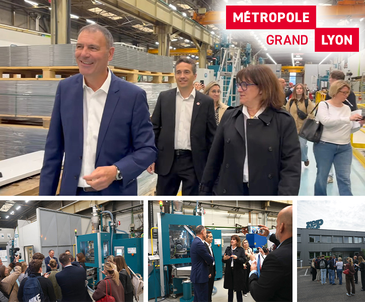 Visit of REP by the President of the Metropolis of Lyon