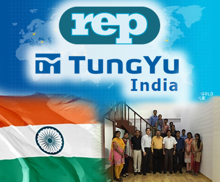 Strengthening our presence in India through the partnership REP-Tung Yu