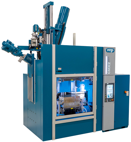 multistation rotary press REP rubber injection