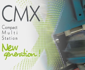 CMX compact multistation :REP rubber injection rotary presse 