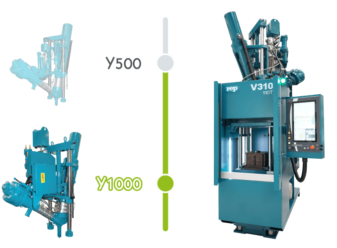 elastomer injection moulding machine V310 Y1000 