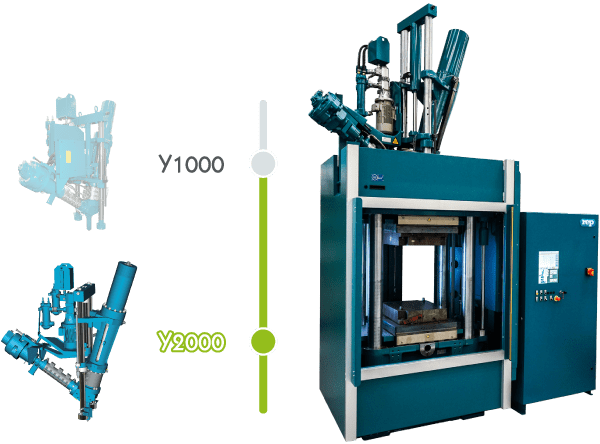 budget rubber injection moulding machine V510C Y2000REP