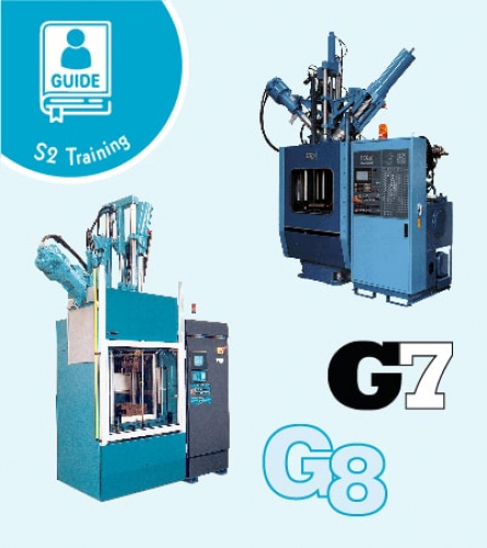 Operating a G7/G8 injection press